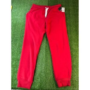 NWT Southpole Jogger Pants Red Drawstring Waist Mens Casual Activewear Size XL